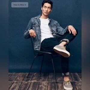 J Crew 250 Skinny-fit stretch jean in deep lake wash